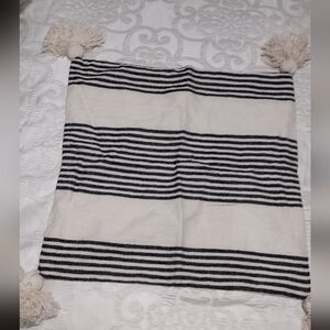 BOHEMIAN Boho Pillow Cover with tassel